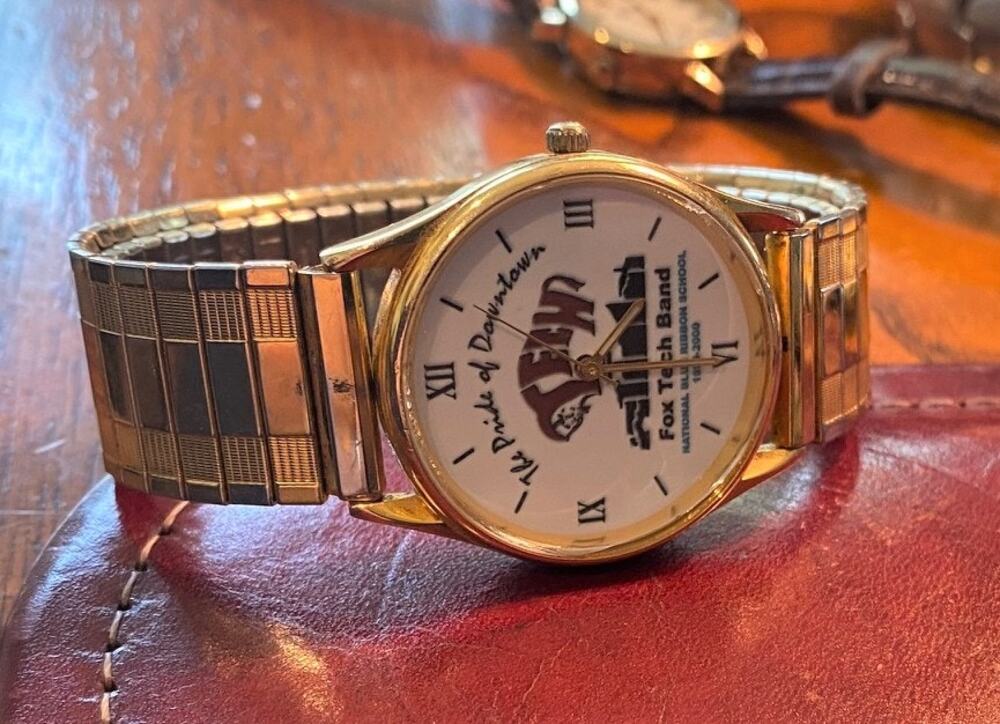 Unisex Perfect Timing Watch, Fox Tech Band, 1999-2000, New Battery